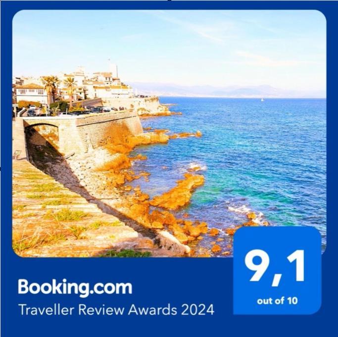 Appart'Hotel Luxe Vieil Antibes 75 M2 Avec Parking Plages A Pieds Luaran gambar